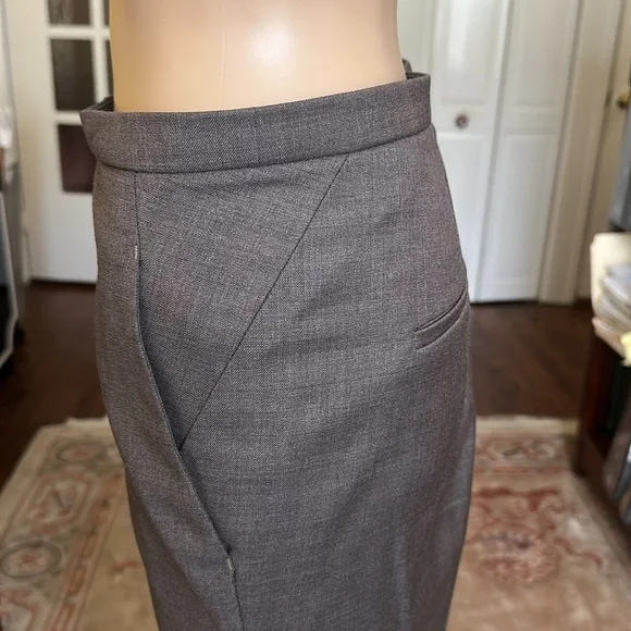 Brunello Cucinelli Slim Leg Cropped Trousers Cigarette pants Size IT 46 US 10